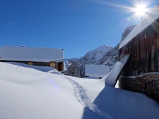 L'hiver à Dormillouse (Hautes-Alpes)